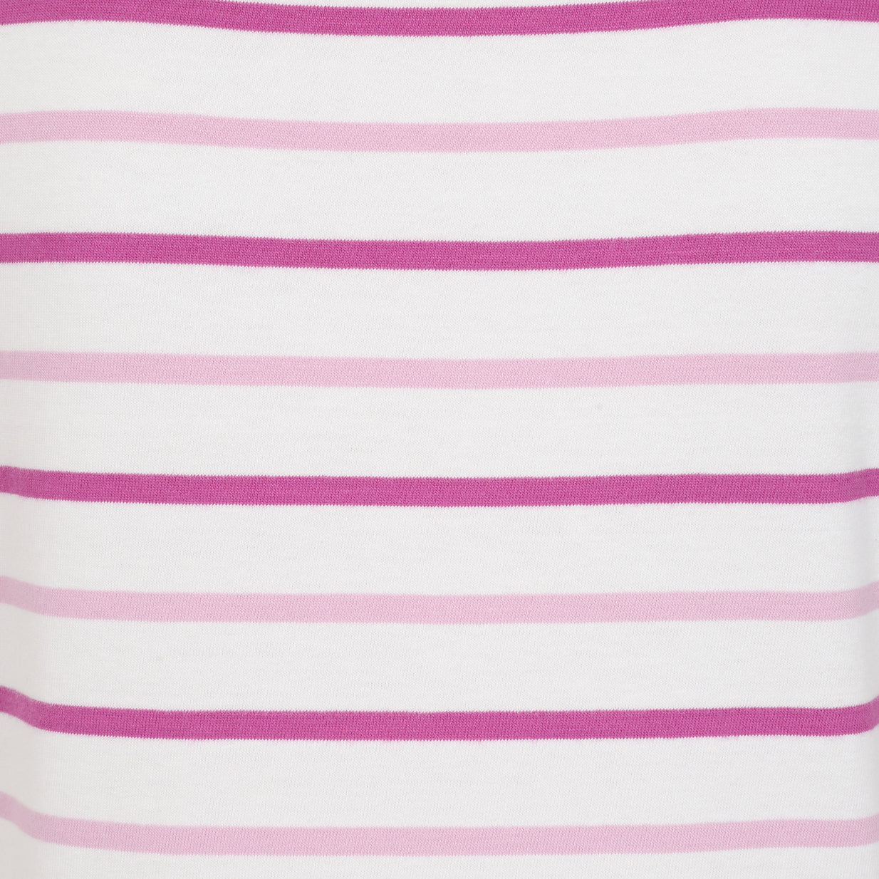 LJ8 - Ladies Short Sleeve Striped Breton Top - Pink