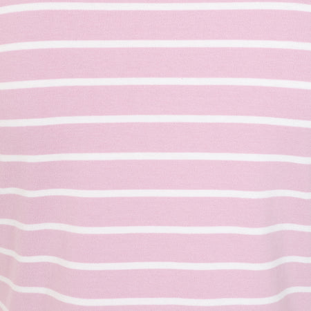 LJ8 - Ladies Short Sleeve Breton Top - Rose