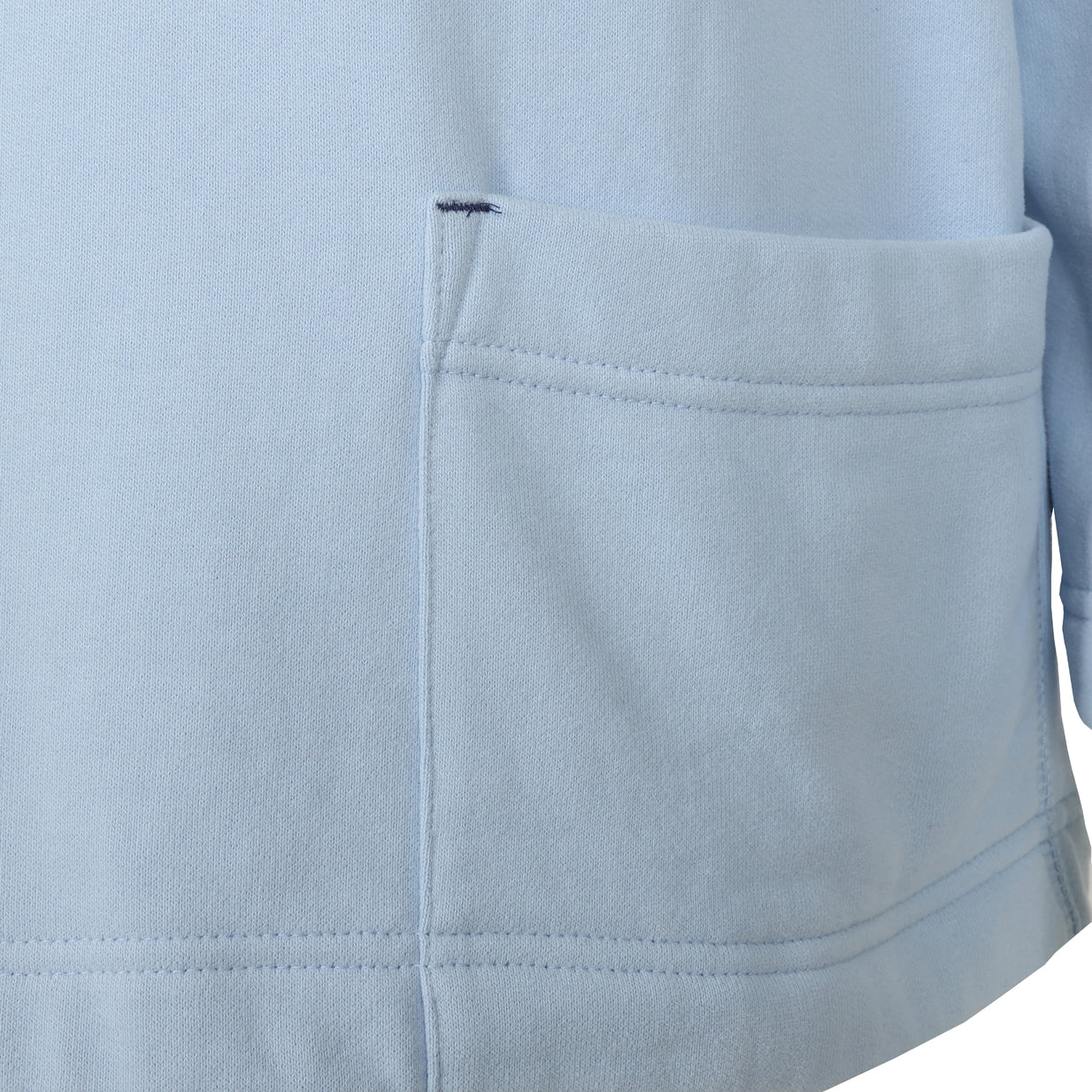 LJ94 - Plain Roll Neck Sweatshirt - Sky