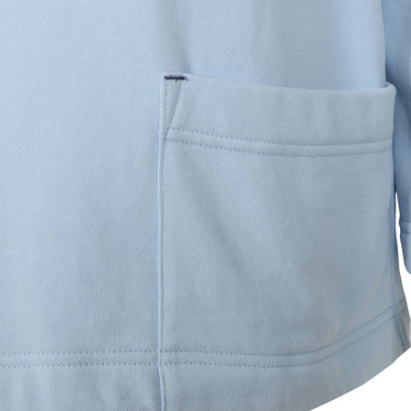 LJ94 - Plain Roll Neck Sweatshirt - Sky