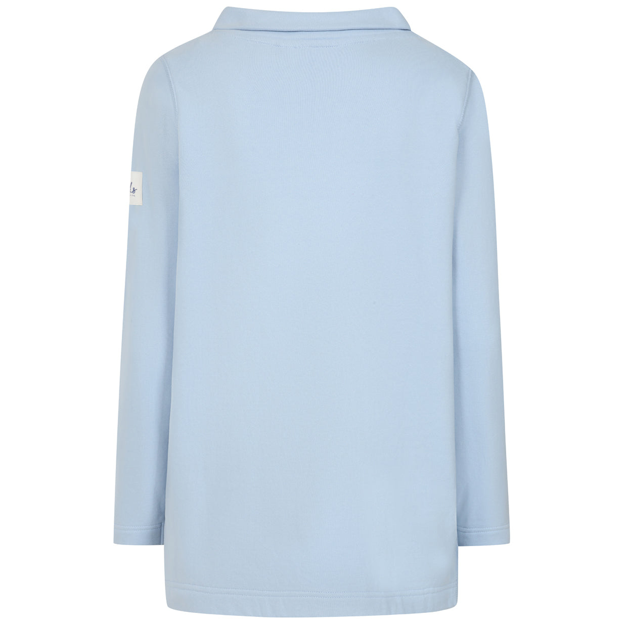 LJ94 - Plain Roll Neck Sweatshirt - Sky