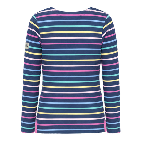 LJ97M - Long Sleeve Striped Breton - Twilight Colours
