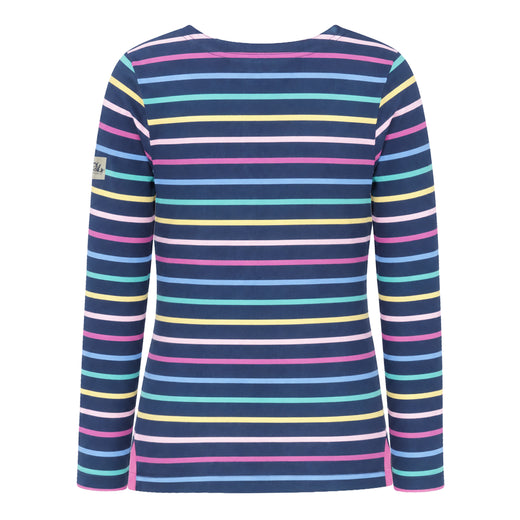 LJ97M - Long Sleeve Striped Breton - Twilight Colours