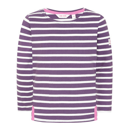 LJ97C - Girls Long Sleeve Top - Loganberry