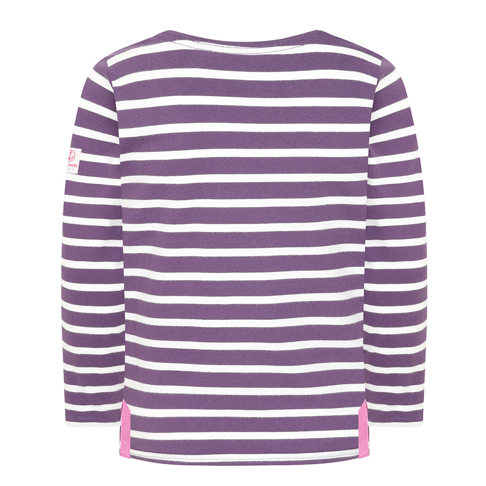 LJ97C - Girls Long Sleeve Top - Loganberry
