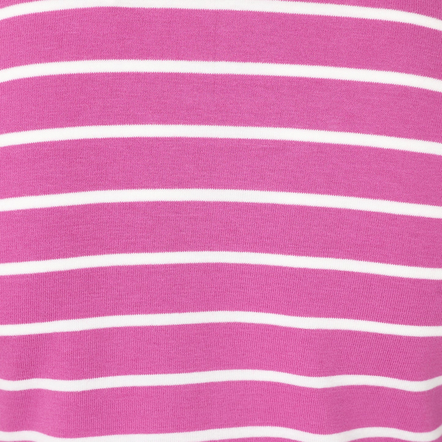 LJ97C - Girls' Striped Breton Top - Raspberry