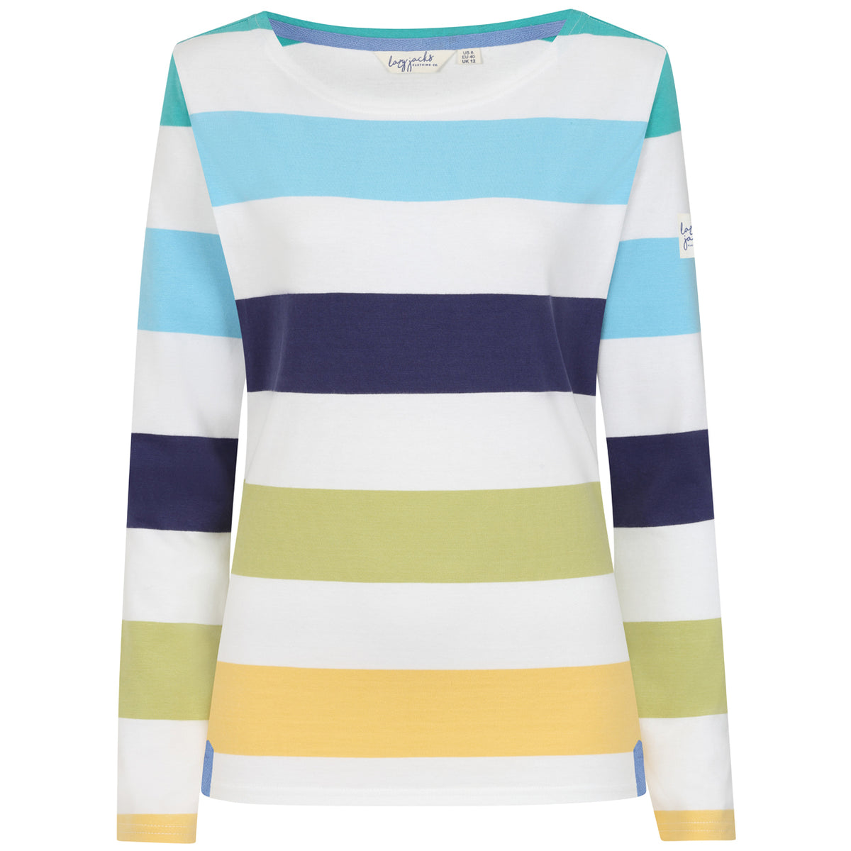 LJ97M - Ladies Long Sleeve Brenton Top - Greens