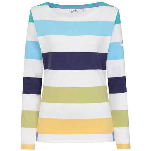 LJ97M - Ladies Long Sleeve Brenton Top - Greens