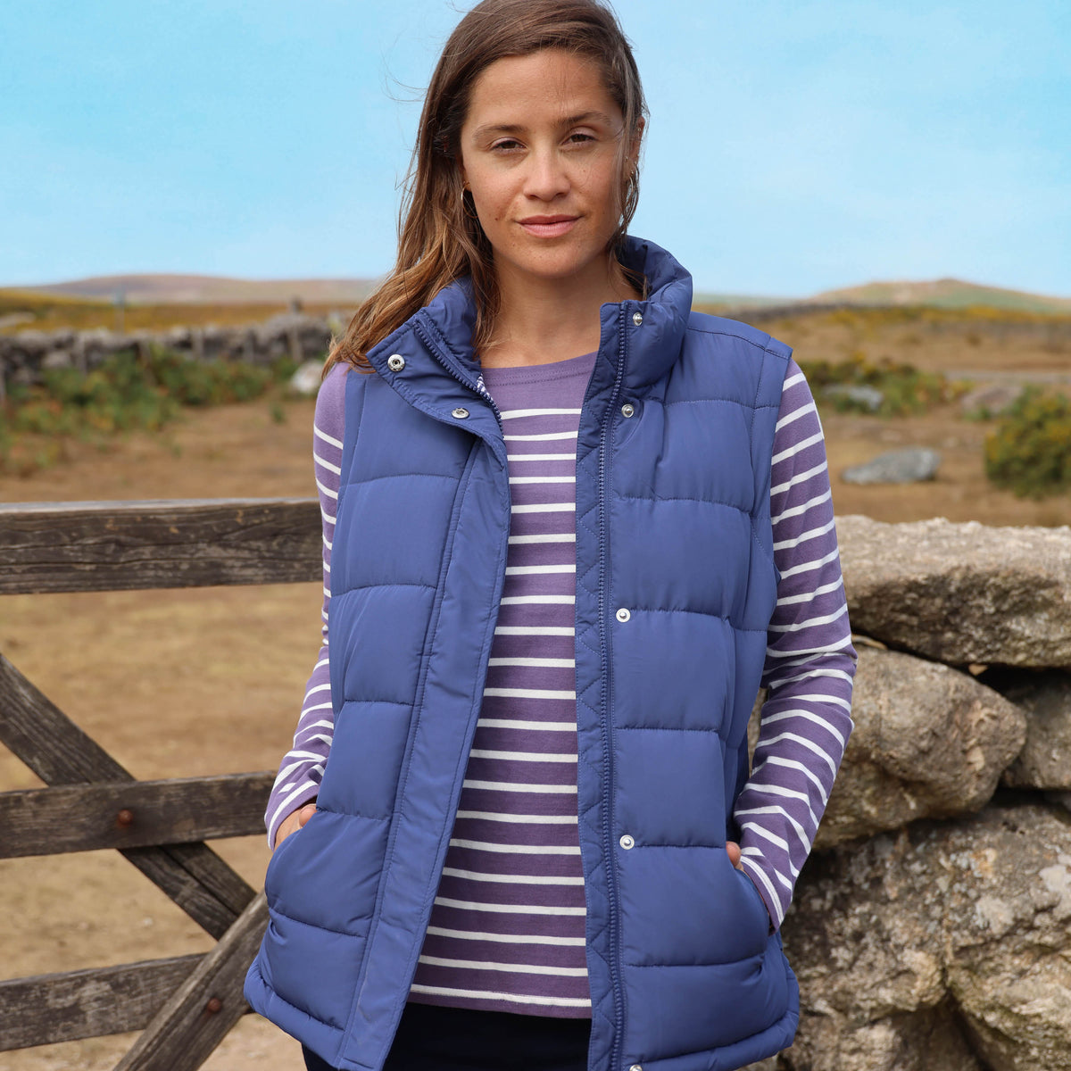 LJ29 - Padded Gilet - Twilight