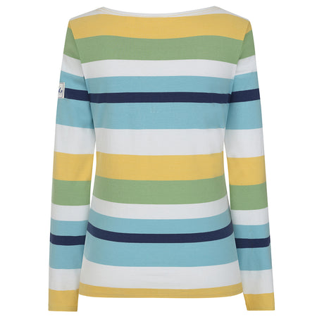 LJ97M - Long Sleeve Breton Top - Greens