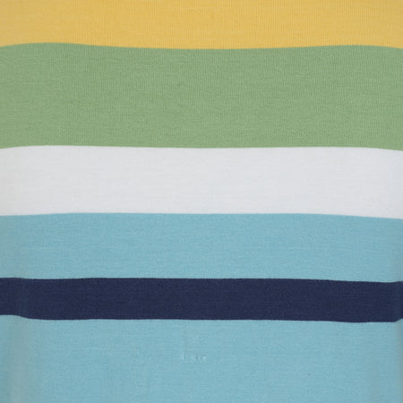 LJ97M - Long Sleeve Breton Top - Greens