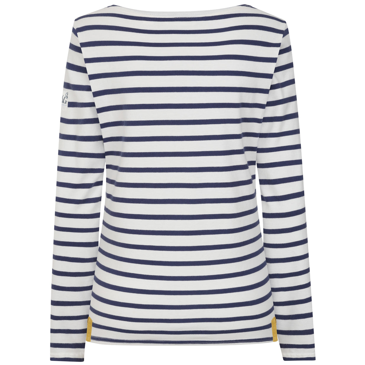 LJ97 - Long Sleeve Striped Breton - Chalk