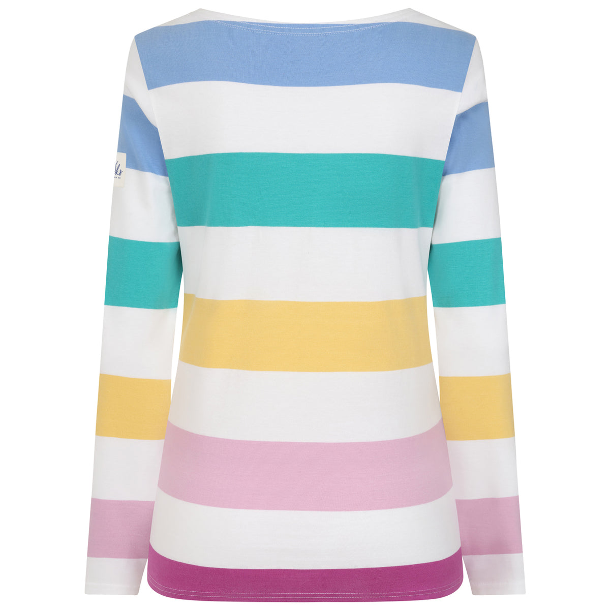 LJ97M - Ladies Long Sleeve Brenton Top - Colourful