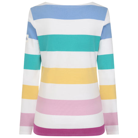 LJ97M - Ladies Long Sleeve Brenton Top - Colourful