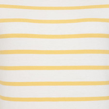 LJ97 - Long Sleeve Striped Breton - Lemon