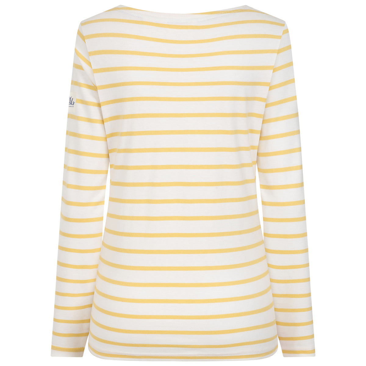 LJ97 - Long Sleeve Striped Breton - Lemon