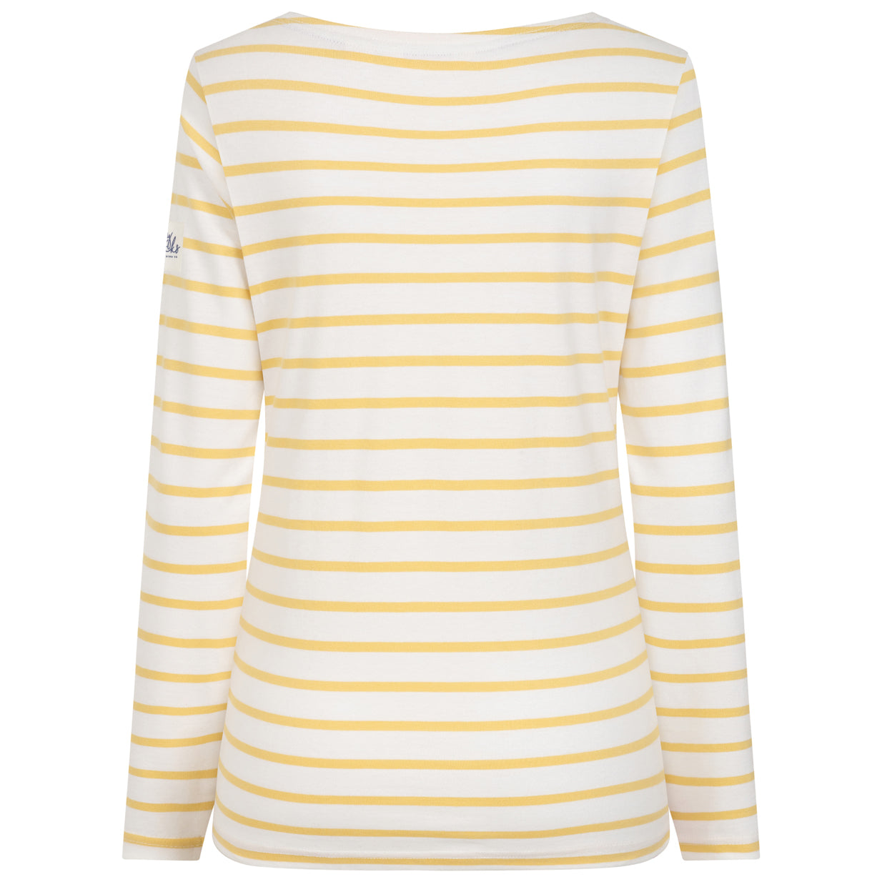 LJ97 - Long Sleeve Striped Breton - Lemon