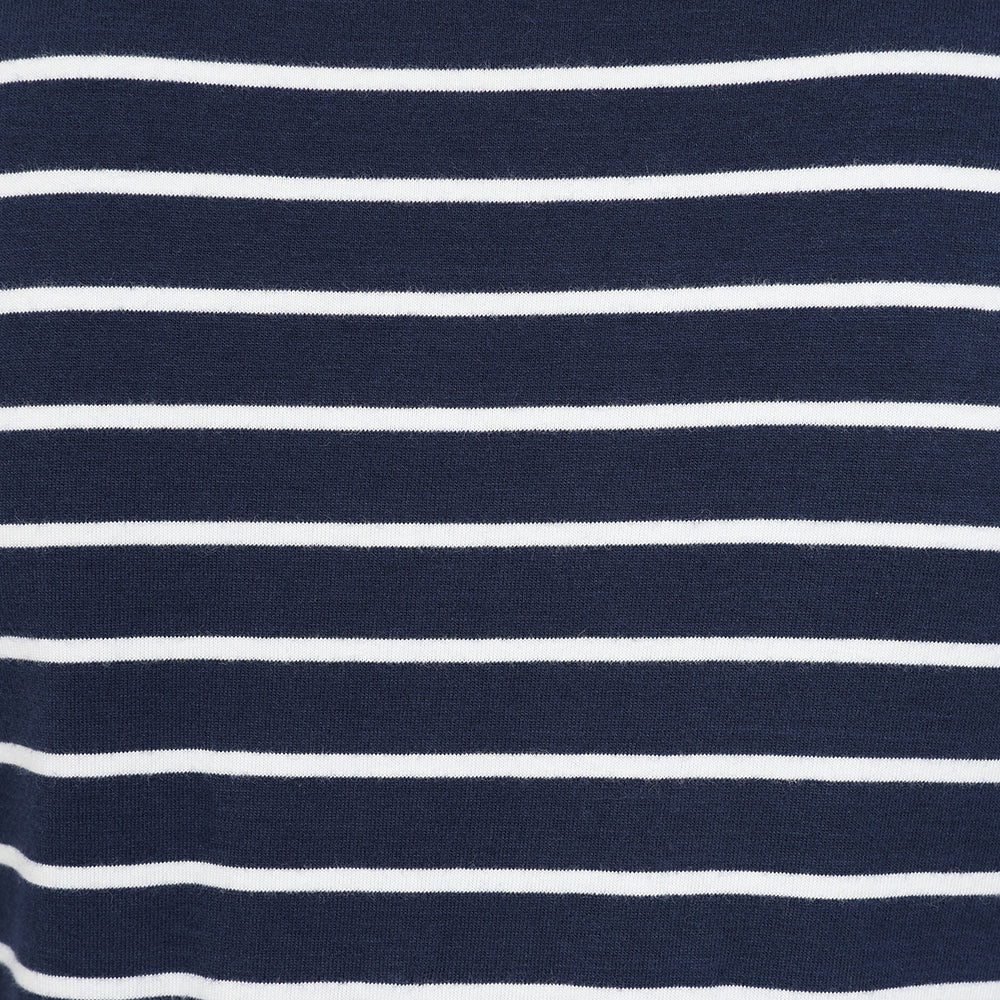 LJ97 - Striped Breton Top - Marine