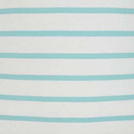 LJ97 - Long Sleeve Striped Breton - Peppermint