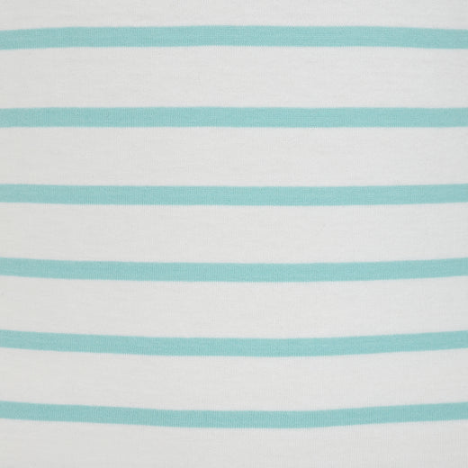LJ97 - Long Sleeve Striped Breton - Peppermint