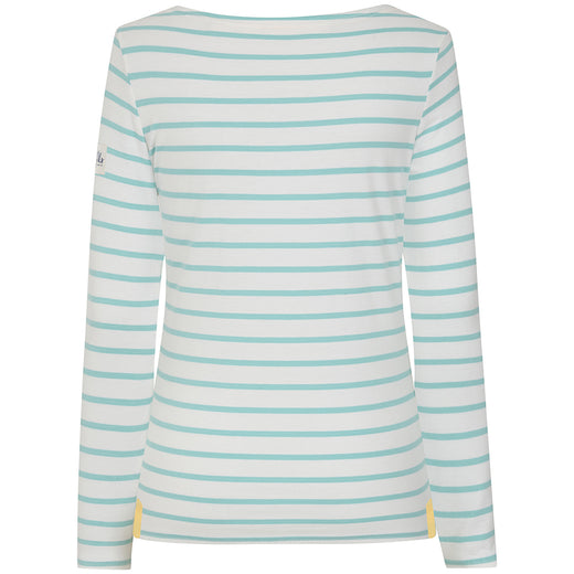LJ97 - Long Sleeve Striped Breton - Peppermint