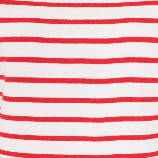 LJ97 - Long Sleeve Striped Breton - Cherry