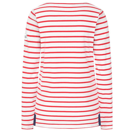 LJ97 - Long Sleeve Striped Breton - Cherry