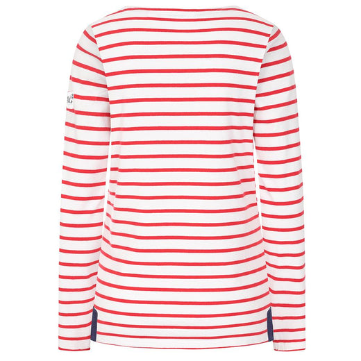 LJ97 - Long Sleeve Striped Breton - Cherry