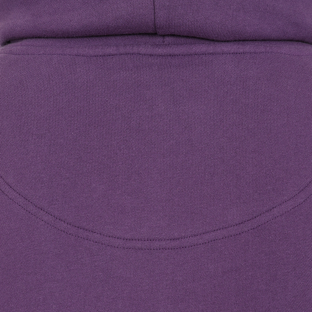 LJ99 - High Neck Sweatshirt With Pockets - Loganberry