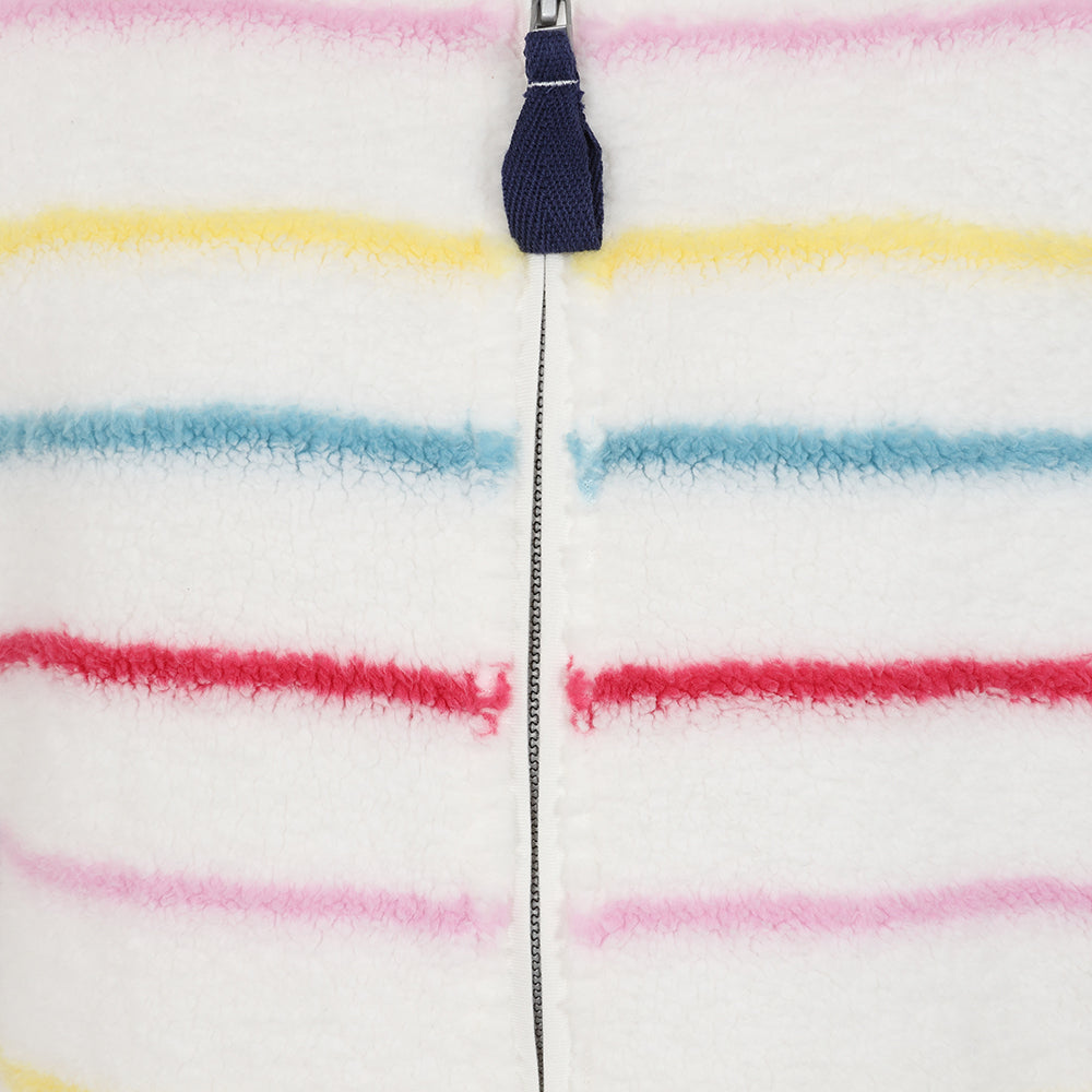LJ157S - Striped Full Zip Snug - Winter Brights