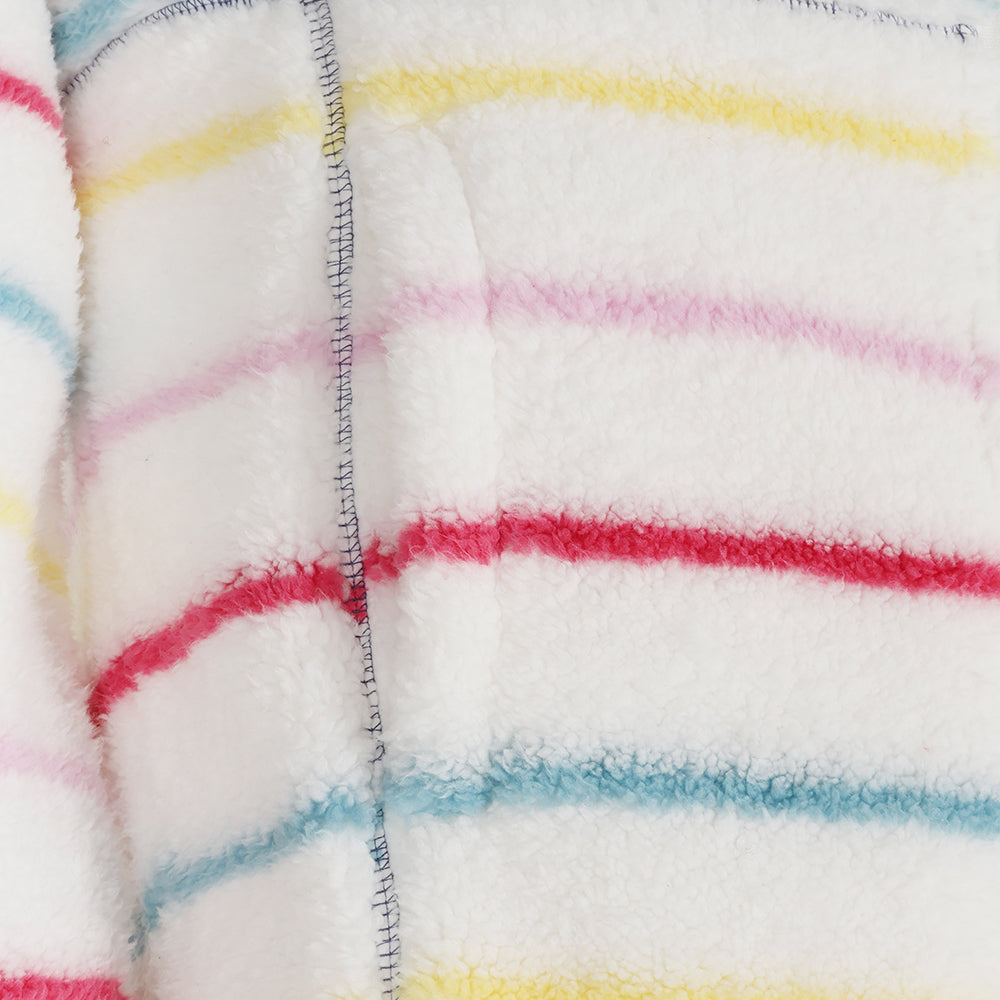 LJ157S - Striped Full Zip Snug - Winter Brights