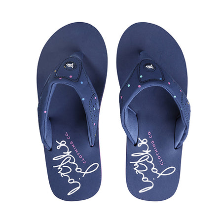 LJ232 - Ladies Foam Flip Flops - Spot