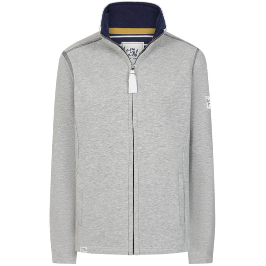 LJ33 - Ladies' Full Zip Sweatshirt - Grey Marl