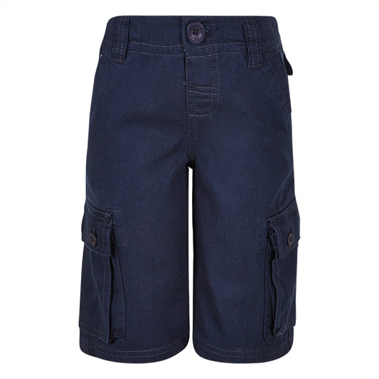 LJ54C - Children's Cargo Shorts - Marine