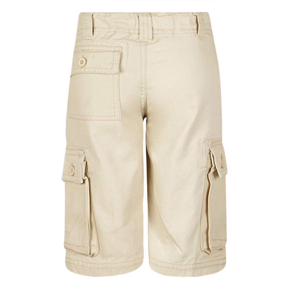 LJ54C - Children's Cargo Shorts - Stone