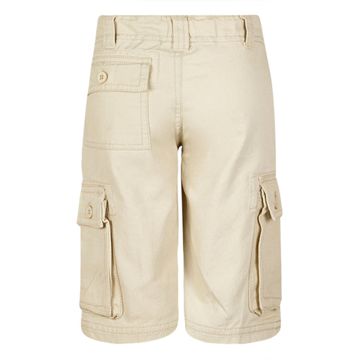 LJ54C - Children's Cargo Shorts - Stone