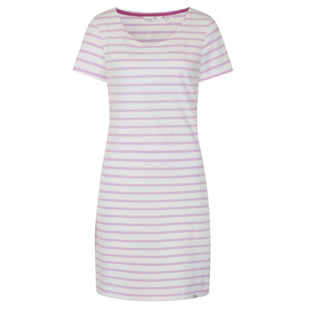LJ115 - T-Shirt Dress - Chalky Pink