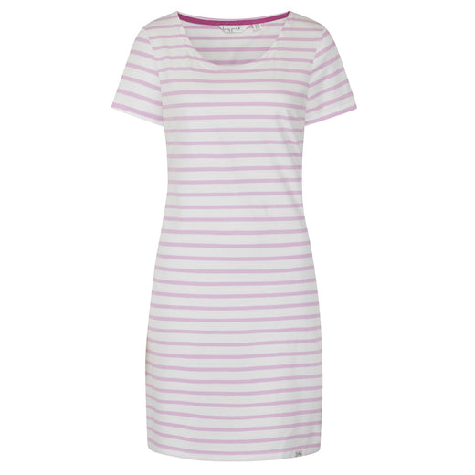 LJ115 - T-Shirt Dress - Chalky Pink