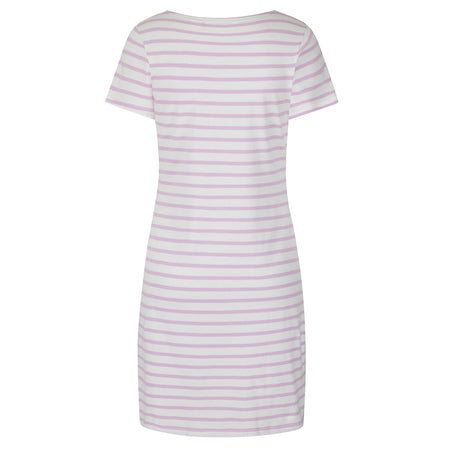 LJ115 - T-Shirt Dress - Chalky Pink
