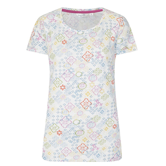 LJ163A - Ladies Printed T-Shirt - Moroccan