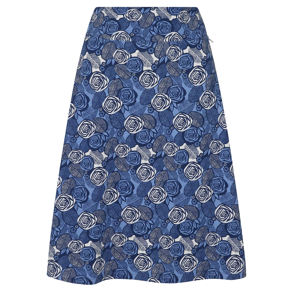 LJ41 - Printed Jersey Skirt - Rose