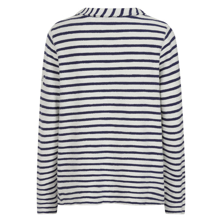 LJ105S - Textured Roll Neck Sweatshirt - Ivory