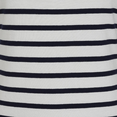 LJ115 - Ladies Striped T-Shirt Dress - Marine