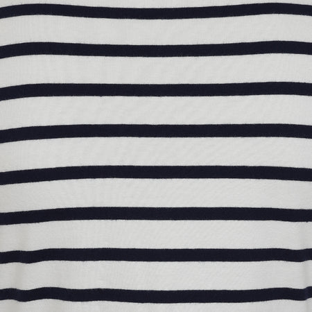 LJ115 - Ladies Striped T-Shirt Dress - Marine