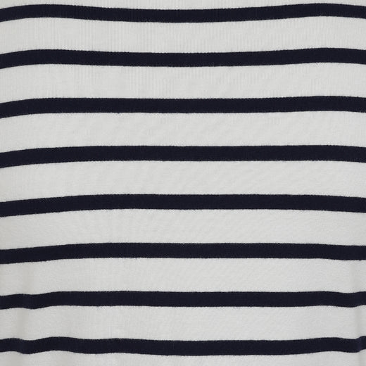 LJ115 - Ladies Striped T-Shirt Dress - Marine