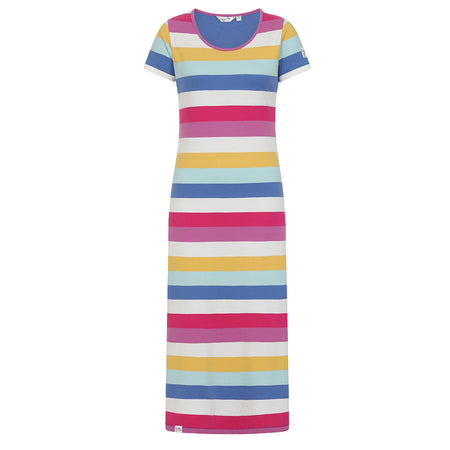 LJ150 - Long T-Shirt Dress - Multi