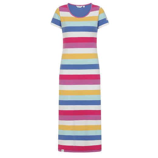LJ150 - Long T-Shirt Dress - Multi