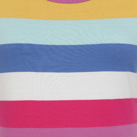 LJ150 - Long T-Shirt Dress - Multi