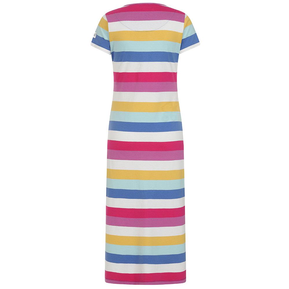 LJ150 - Long T-Shirt Dress - Multi