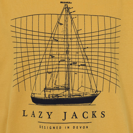 LJ15C - Boys Printed T-Shirt - Maize